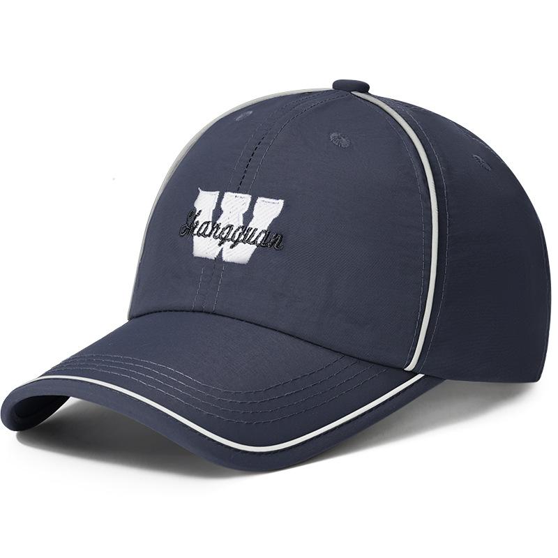 Men's Baseball Cap Spring Summer Women's Quick-Drying Breathable Sunscreen Outdoor Cap