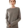 Women's Soft Cashmere Knit Long Sleeve Raglan Sweater - Warm, Loose, Comfortable, Versatile Layering Top