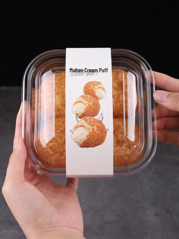 Disposable Mini Cream Puff Boxes