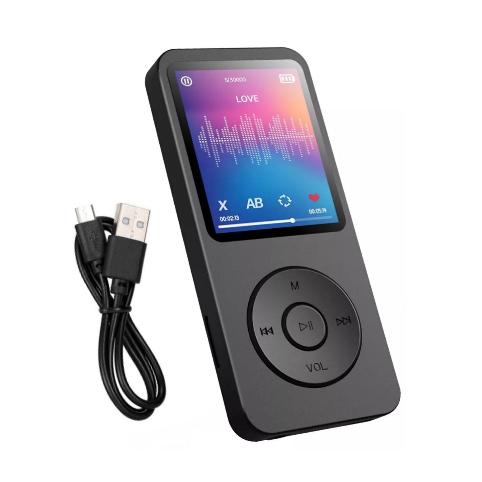 

Wireless BT Bluetooth 5.0 MP4 MP3 Player Built-in Lithium Battery HiFi Lossless Sound HD Screen Display Voice Recorder United States