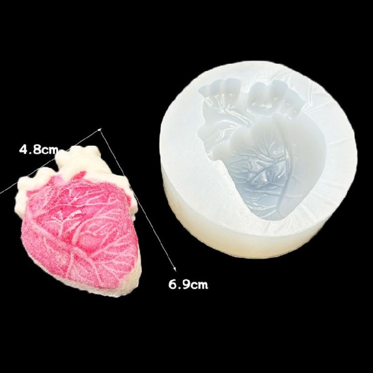 Heat Resistant Silicone Simulation Brain Mold Educational Demonstration Craft Projects Professional Jewelry Making Tool