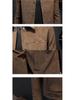 Giacca da Uomo in Camoscio Peluche Stile Europeo Slim Fit Coreano per Primavera/Autunno