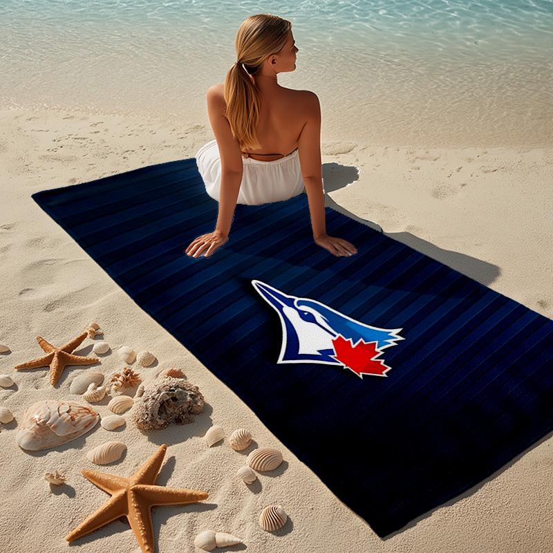 Blue Jays Beach Towel Microfiber Beach Towel Super Soft & Absorbent for Bath, Beach, Travel  Bath Time Accessory, Fan gifts