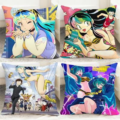 כיסוי כרית Urusei Yatsura נוח הפיך אידיאלי לרכב ספה חדר שינה ועוד