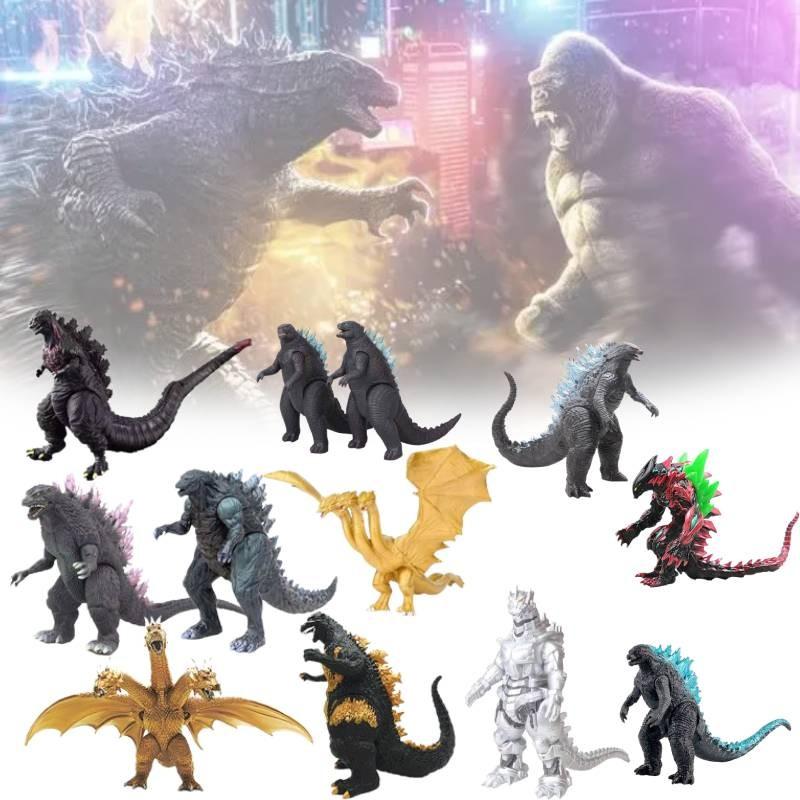 Majestic Godzilla Monster King Ghidorah Colossal Action Figure Toy Model Collectible