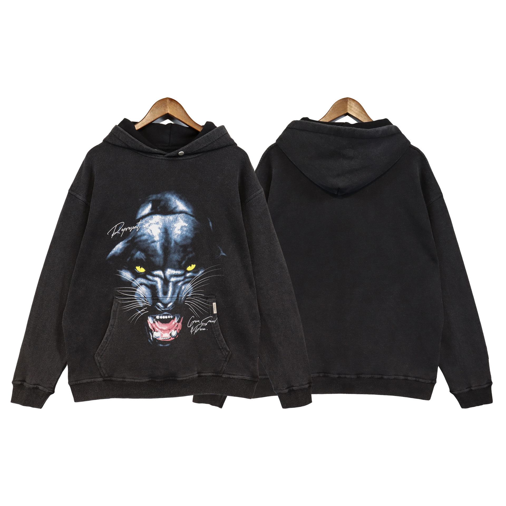 Cross-border trendy brand Represents leopard head