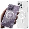 Kingxbar PQY Geek Series Magnetic Case iPhone 14 Plus MagSafe Silver