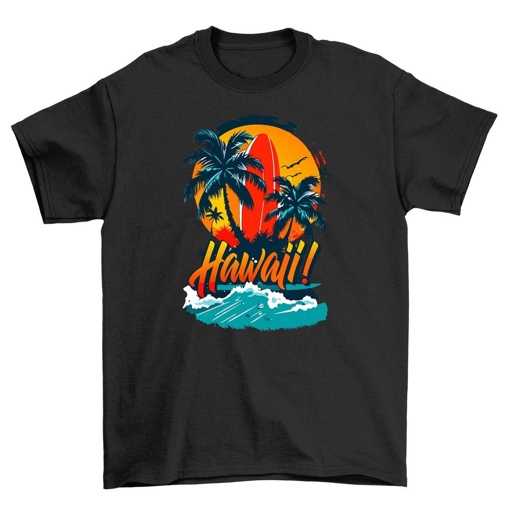 Summer_56 Hawaiian Vibes T-shirt - Ride the Wave of Laughter! Unisex Printed Des