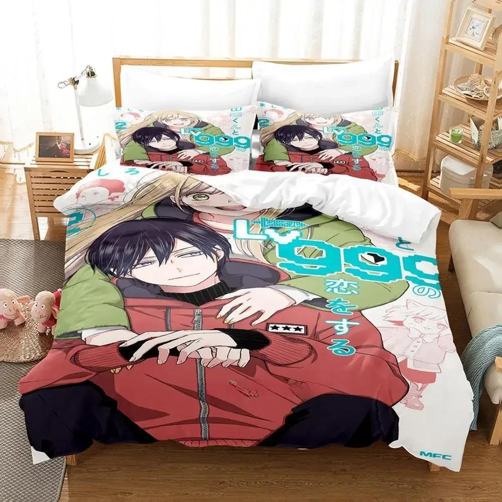 SkinFriendly Breathable Single Twin Full Queen King Loving Yamada At 999 Size Bed Adult Kid Bedroom Duvetcover Sets Anime Quilt
