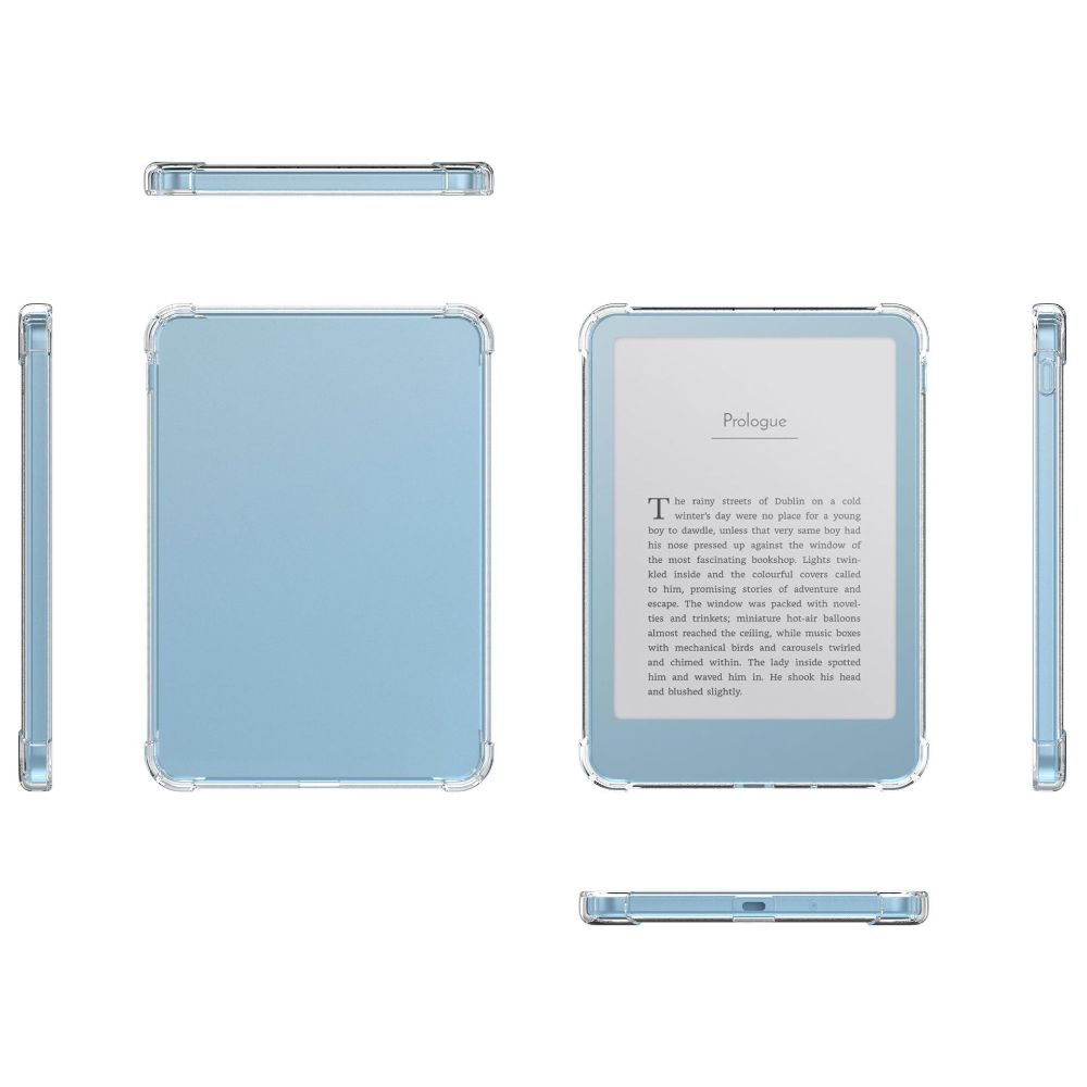 Reinforced Corner Clear Protective Case Drop Resistance Protective Shell for Kindle 2026/12th Gen