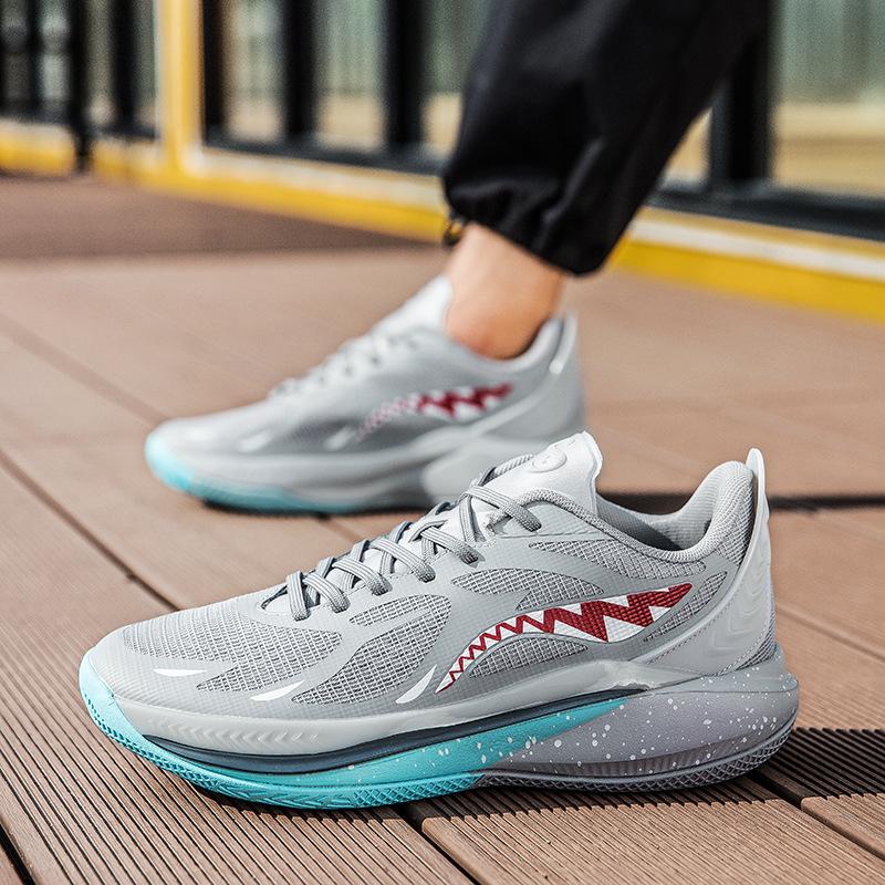 

Men s shoes 2025 men s spring and autumn single shoes youth basketball shoes large size sports and leisure dad shoes 45