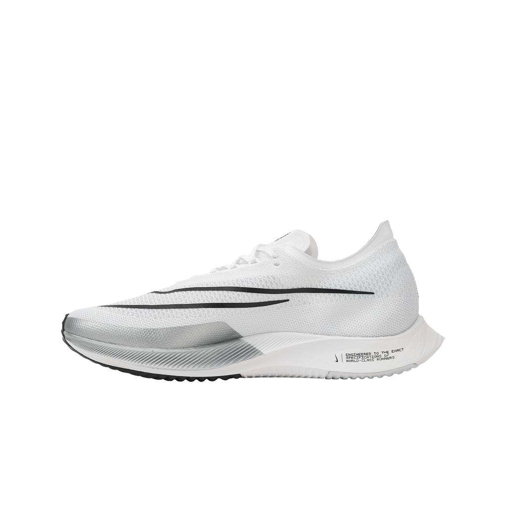 Nike ZoomX Streakfly White Metallic Silver Unisex Sneakers Black DJ6566-101