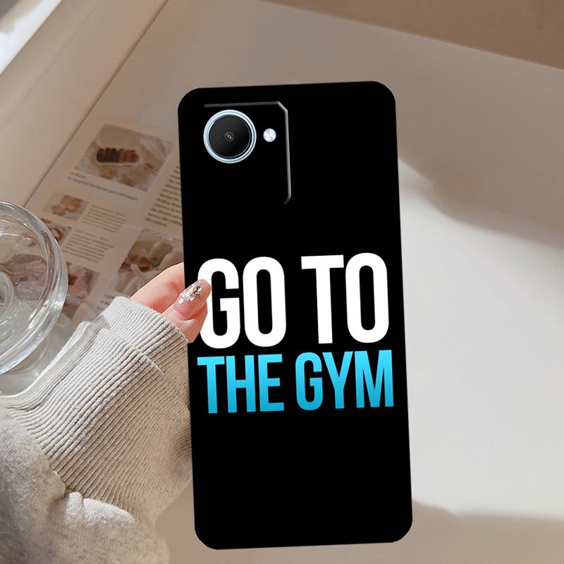 Workout fitness Gym For Realme C67 C75 C61 C55 C53 C51 C21Y C25S GT 7 Pro 5 6 GT 6T 10 11 12 13 14 Pro Plus Case