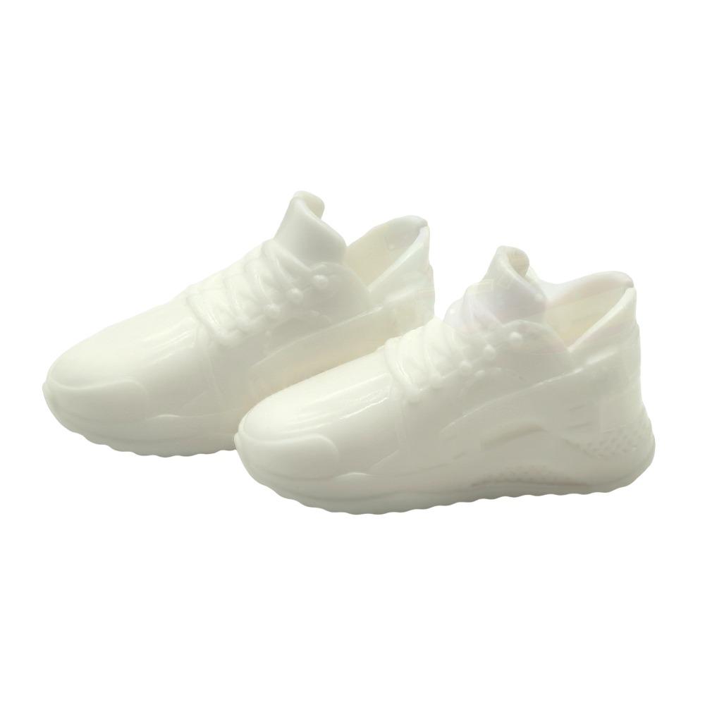 Plastic 1/6 Doll Shoes Fashion Shoes Clothes Accessories Fit Foot Length 2cm Dolls