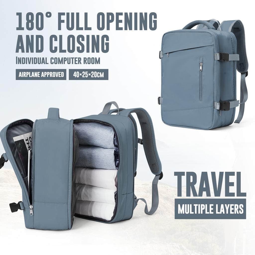 Hand Luggage Travel Bag Backpack Travel Cabin Airplane 40x20x25 Women's Men's Laptop Bag Business Work Backpack Ryanair Backpack