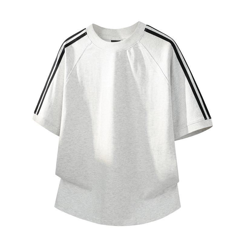 Summer Men's Loose Short Sleeved T-shirt Men's Casual Round Neck T-shirt