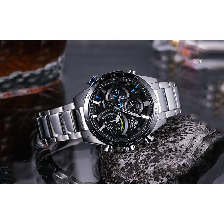 CASIO Men EDIFICE Black Watch EQB-501XYDB-1AMPR