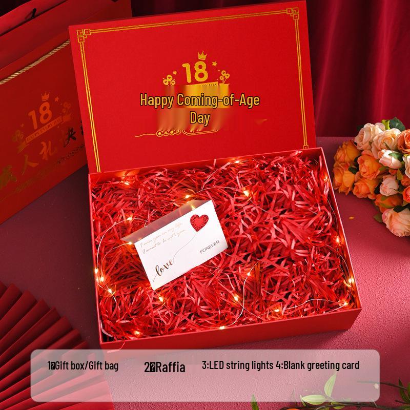 Inspirational 18th Birthday Gaokao Gift Box for Boys and Girls - Coca-Cola Themed Success Celebration No Specification