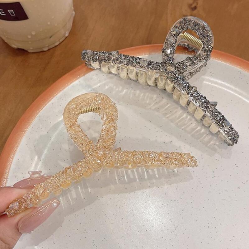 Tut Lauren Bling Hairpin Cubic Hair Clip Women s Casual ivory