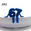 One-piece Integrated Molding Figure 3D Printed Movable Joint Number 6 & 7 Figurine Ornaments, Desktop Art Sculpture, Decorative Ornament Digit Statue,