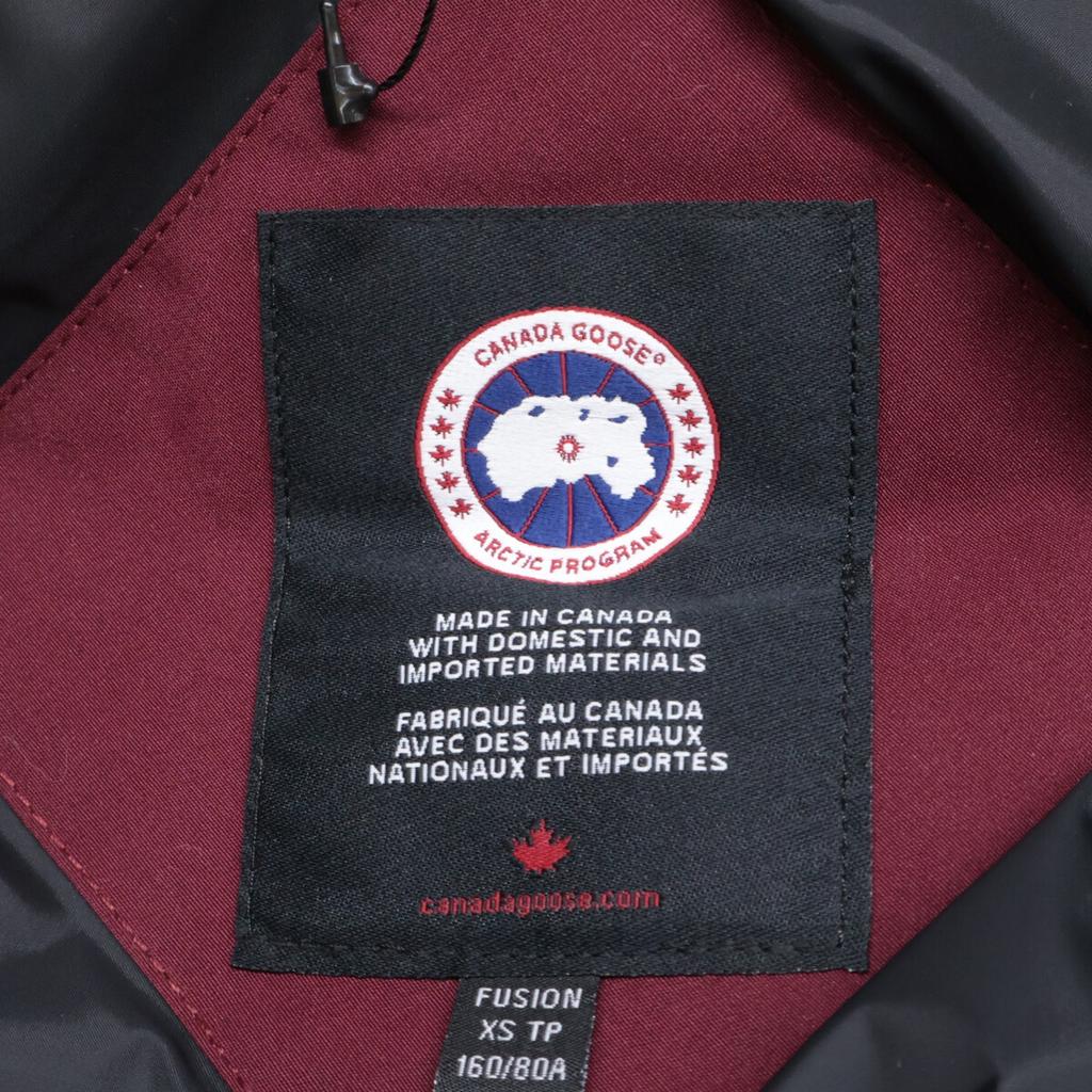 CANADA GOOSE Domestically authorized 3821LA Sherbrooke Parka Jacket XS BordeauxUsed