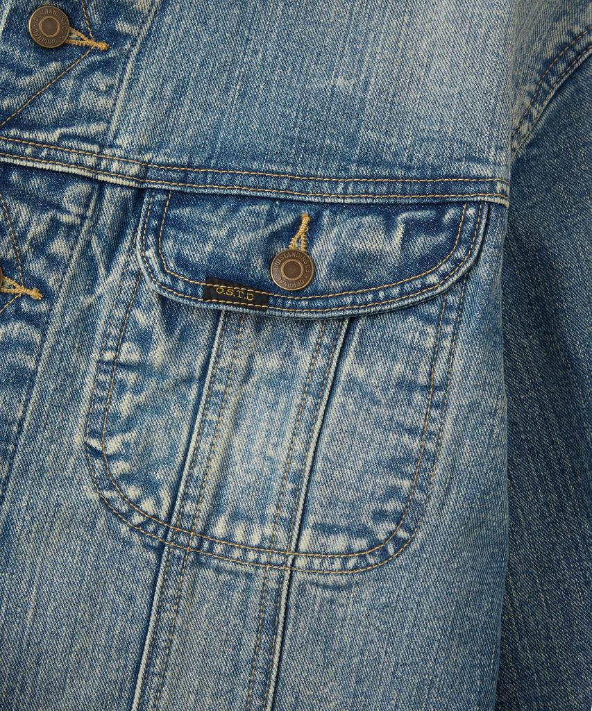Outstanding 50S Western Rider Selvedge Jacket_L.Blue