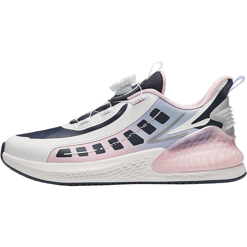 

Anta Детские C37 Синтетическая кожа Беговая серия Трендовые Удобные Универсальные Легкие Амортизация Низкий верх Детские кроссовки для бега A22435527N 33