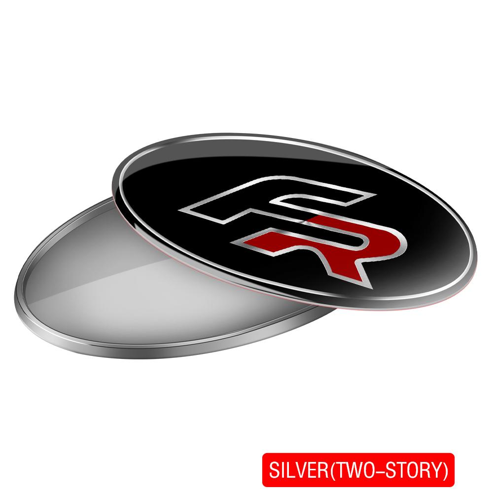 NBNY6 1Pcs Car Door Aluminum Emblem Trunk Logo Stickers For Seat Leon Mk1 Mk2 Ateca Altea Arosa Ibiza 6j Ahambra FR Toledo Accessories