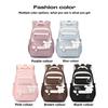 Middle School Backpack for Girls Large Capacity Bookbag Lightweight Fashion Student Backpack Simple Modern School Bags for Teens