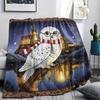 1 Pezzo Coperta in Flanella con Stampa Cartone Animato, Alta Qualità Confortevole per Tutte le Stagioni, Decorazione per la Casa, Calore e Comfort, Perfetta per Regalo di Natale Compleanno
