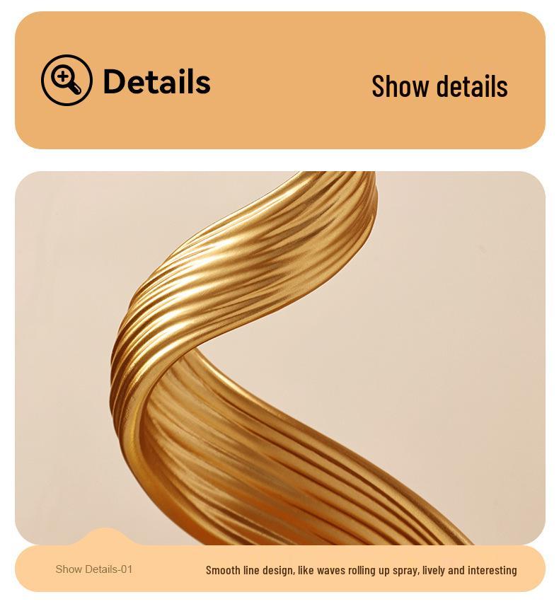 Elegant Flowing Sand Painting Ornament - High-End Decor for Living Room, TV Cabinet, Office, or Housewarming Gift