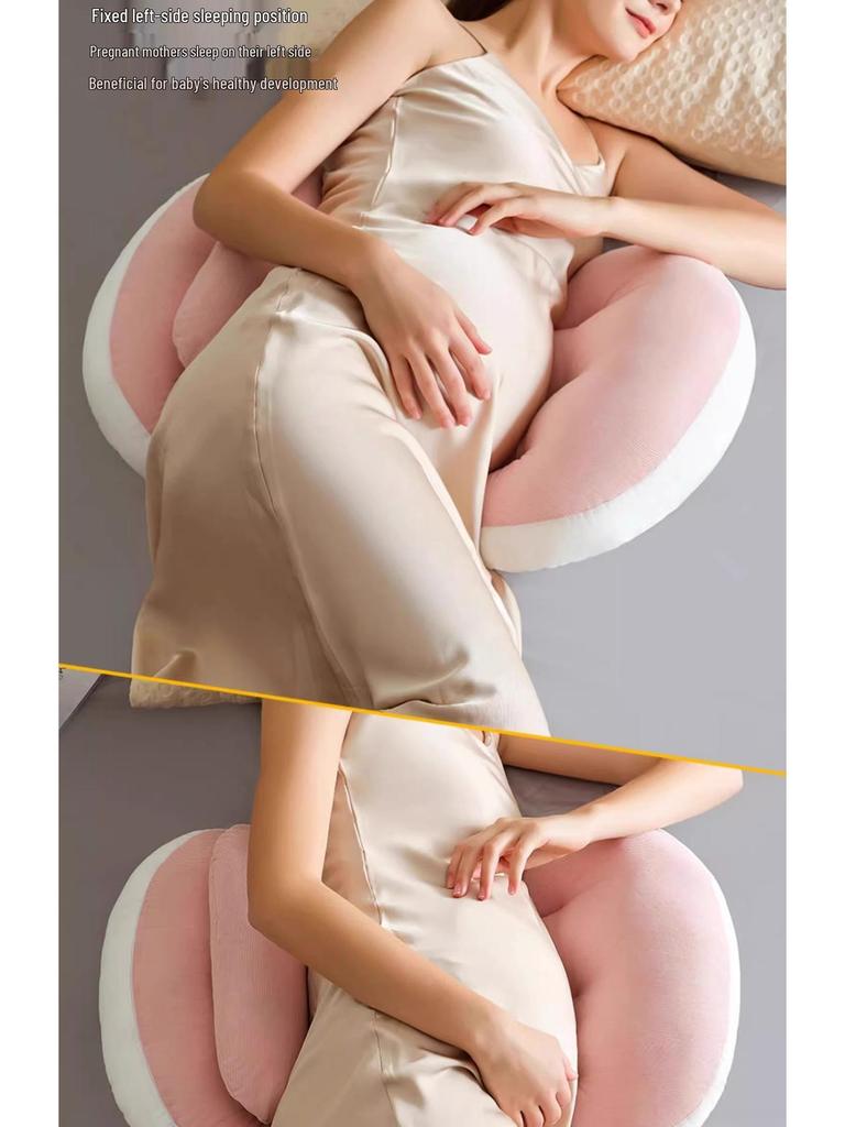 Maternity Support Pillow: Back, Belly, and Side Sleeper Comfort