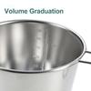 600ml/20.29oz Stainless Steel Sierra Cup Silver Deep Sierra Cup Durable Sierra Cup  Outdoor Camping