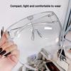 Transparent Anti-Fog Anti-Splash Protective Mask Full Face Covered Safety Sunglasses Protective Faceshield Glasses Sunglasses