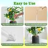 Self-Watering Glass Plant Globes-Iridescent Rainbow Gradient Watering System with Slow Release,for Indoor/Outdoor Potted Plants