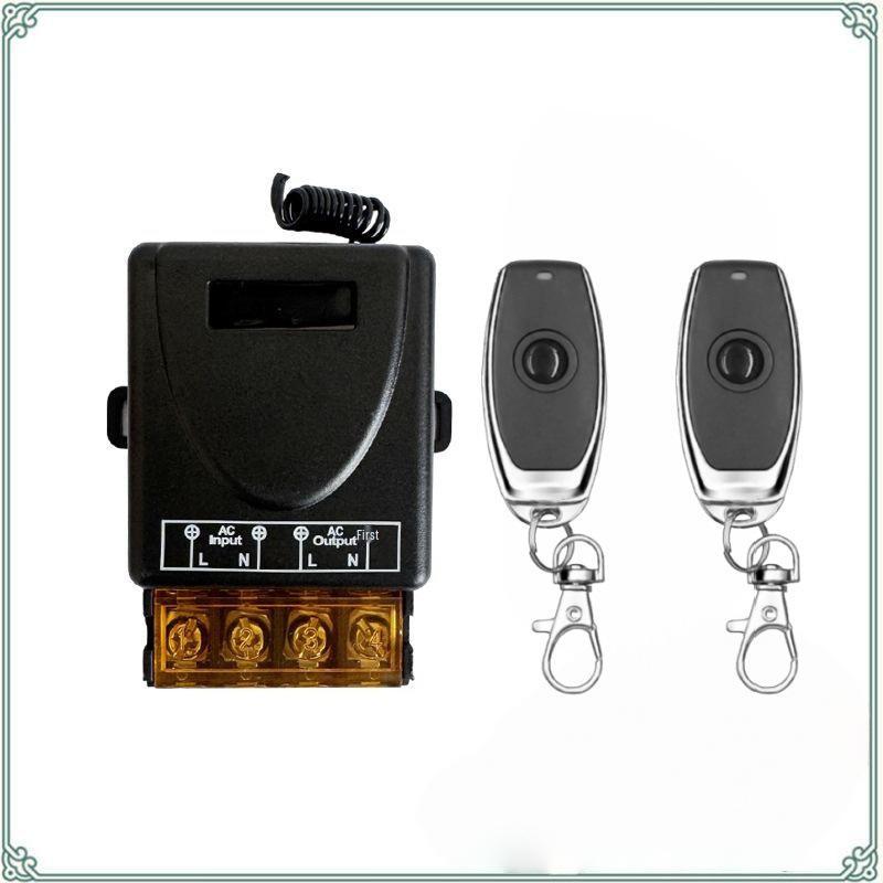 220V 30A Drahtloser Fernbedienungsschalter für Wasserpumpe, Motor, Dunstabzugshaube, Abluftventilator und Sprühgerät.