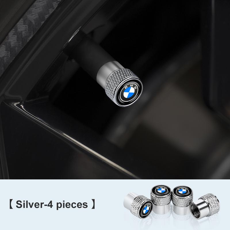 4 Stück Auto Rad Reifen Ventilkappen Reifenventil Schaftabdeckung Zubehör für BMW 1 3 5 6 7 Serie E70 E90 F15 F10 F30 F07 G30 X1X2 X3 X5 X6 X7