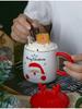 Limited Santa Claus Christmas Coffee Cup Gift Stylish Birthday Cute Carry Bag and Box Included [Christmas Edition] Set, Mug, Gift,