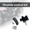 Motorrad Gashebel Einstellkit mit Feder und Clips 56402-83A 56394-74 11155 Für 1974-2017 Motorräder Einfache Installation