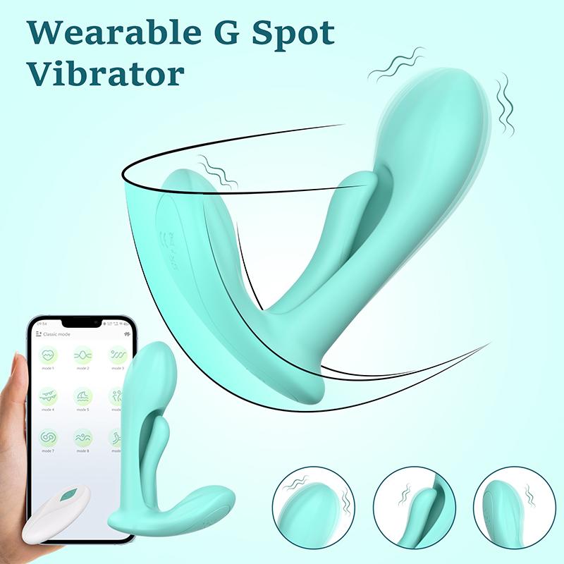 APP Vibrator Wearable Tapping Vibrator Anal Dildo Ride On Prostate Massager G Spot Clitoral Stimulator Female Masturbator