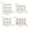 Chocolate Mold Christmas Series Silicone Material for Kitchen DIY Cookie Fondant