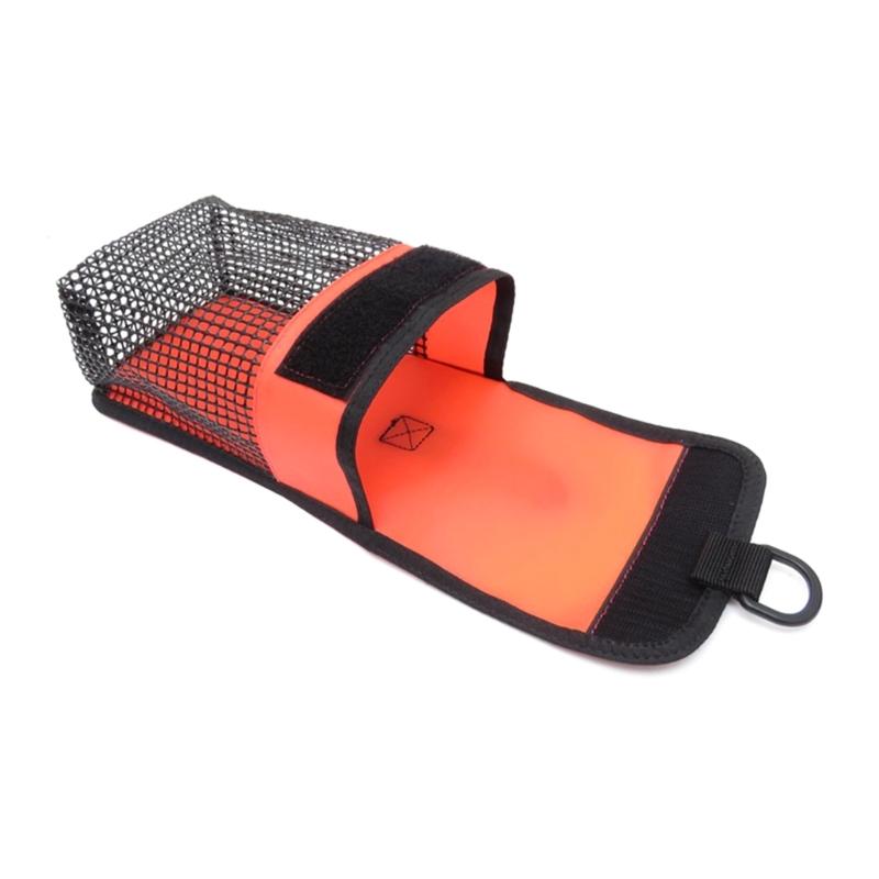 Buoys Mesh Storage Pocket Divings Gear Bag Finger Reel Safe Surface Marker