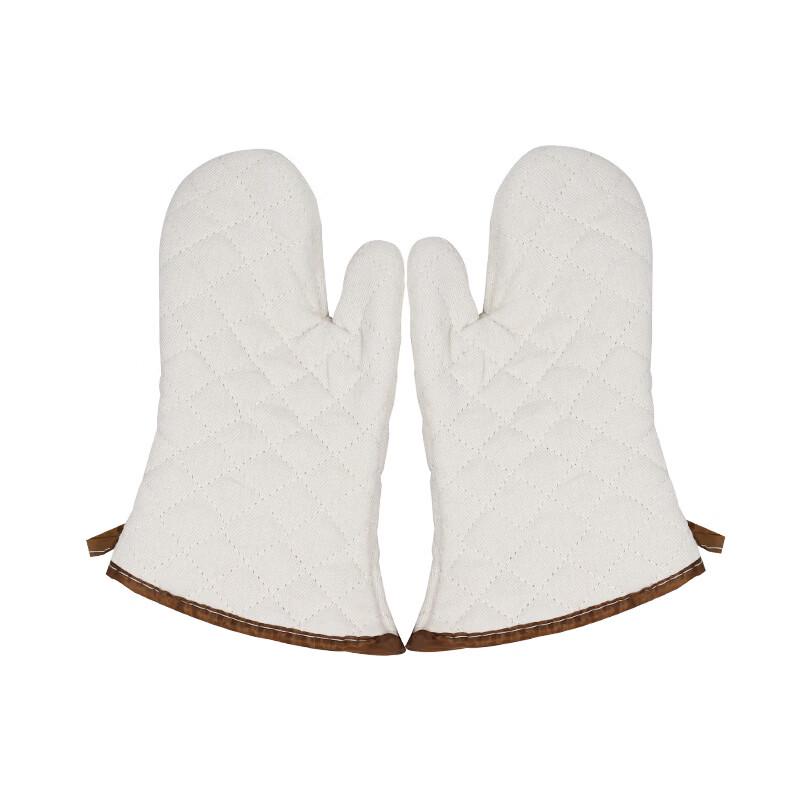 RuHan Plaid Heat-Resistant Oven Mitts