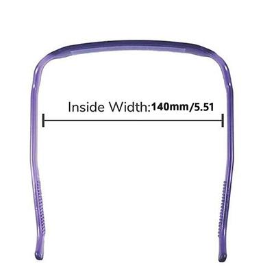 Thick Curly Hair Large Headband Invisible Hair Hoop Sunglasses Shape Hairstyle Fixing Tool 2Pcs