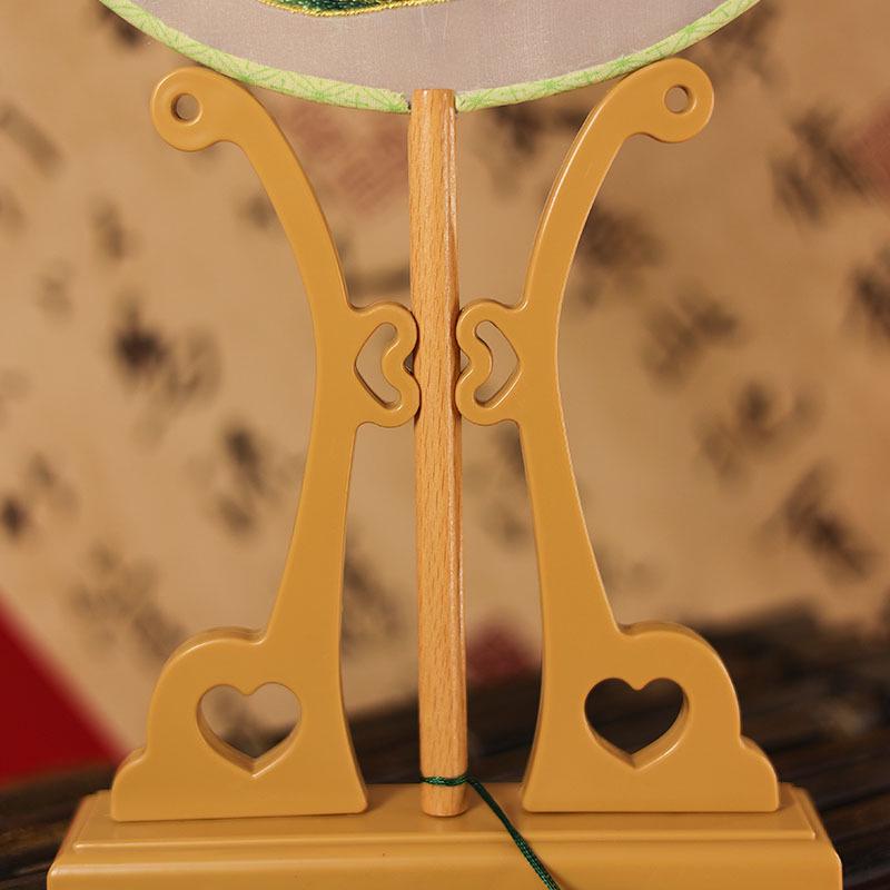 Classical Hanfu Round Embroidered Fan for Dance and Cheongsam