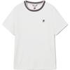 New FILA T Shirts Women's White FS2RSH2351FOWH