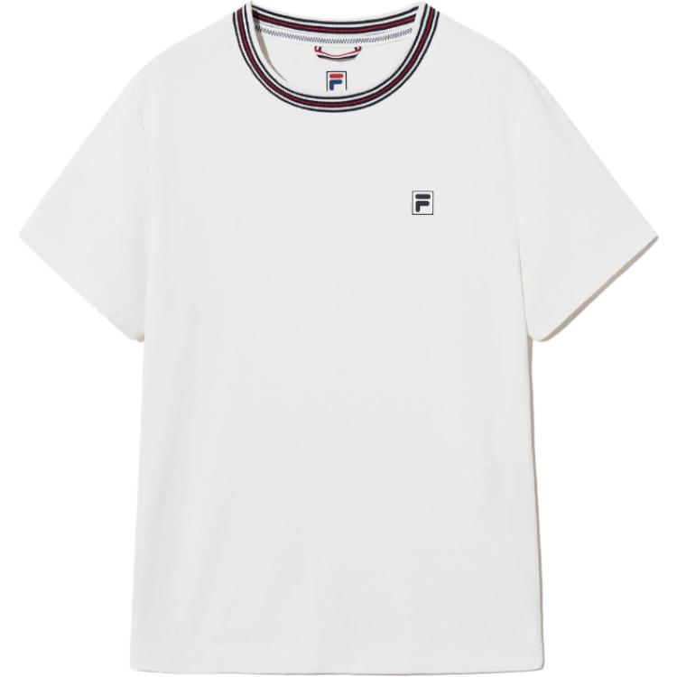New FILA T Shirts Women's White FS2RSH2351FOWH
