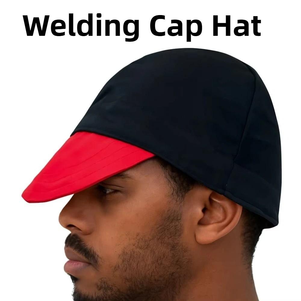 Sweat Absorption Welding Hat Breathable Work Cap Protective Welding Cap Hat Labor InsurancItem