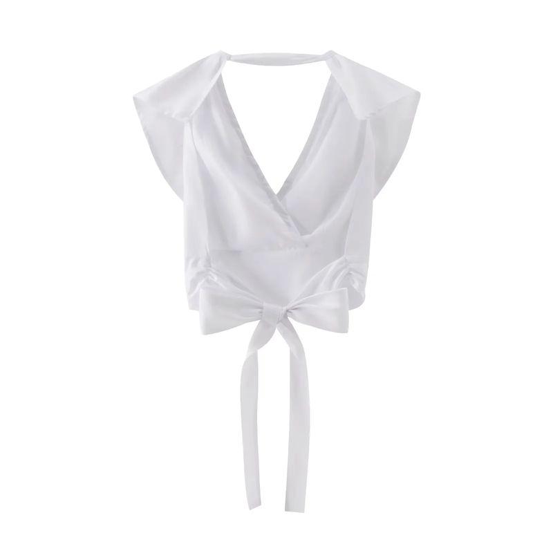 Jnleaog New Fall Women's Clothing Fashion French Fashion Laminated Decoration Double Breasted Tops 3125654 250