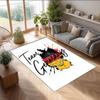 Germany national football team Printed Flannel Area Rug Non Slip Soft Polyester Floor Carpet Indoor Decor Mat for Bedroom Living Room Sofa
